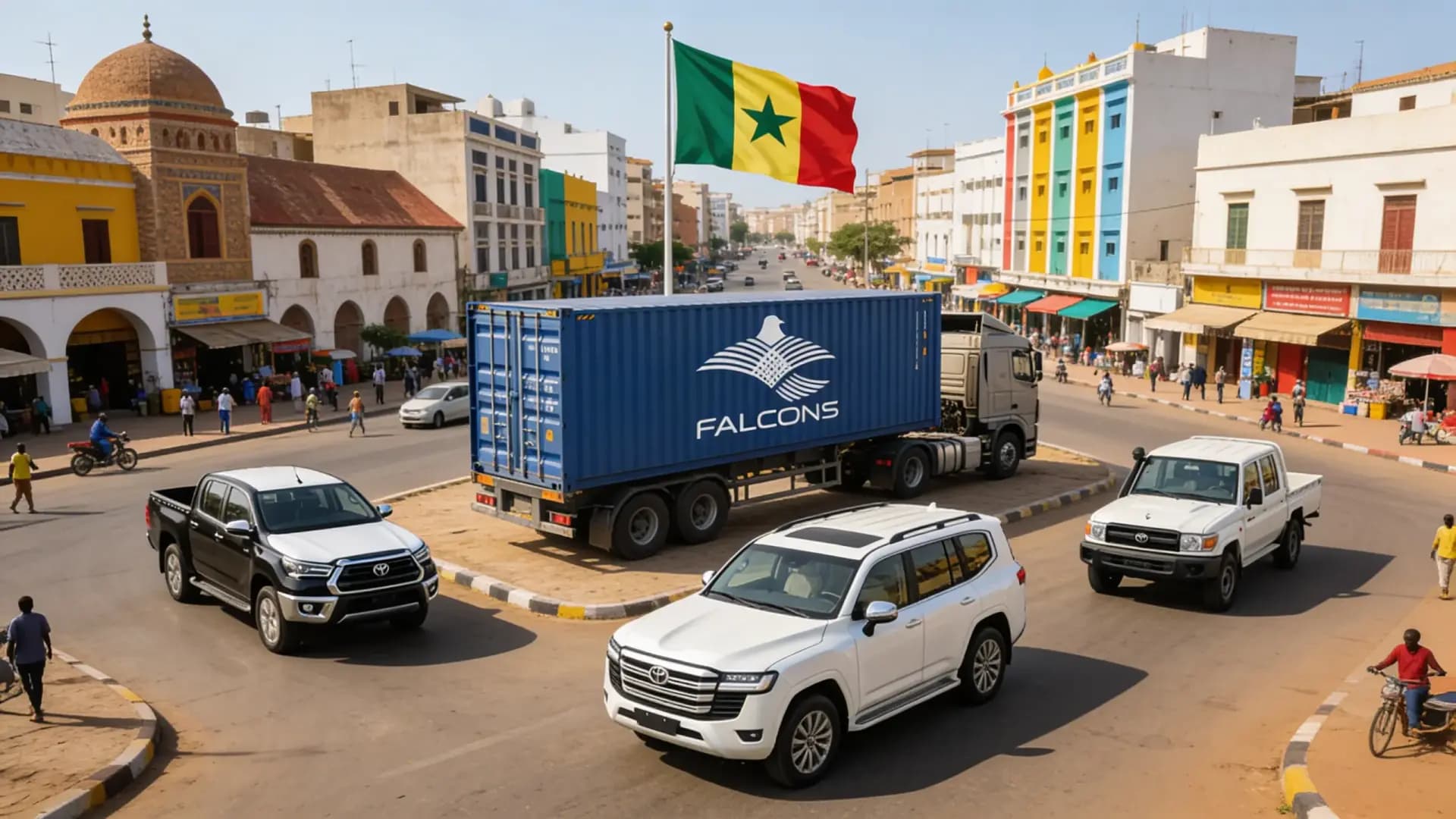 How to Import a Car from Dubai to Senegal